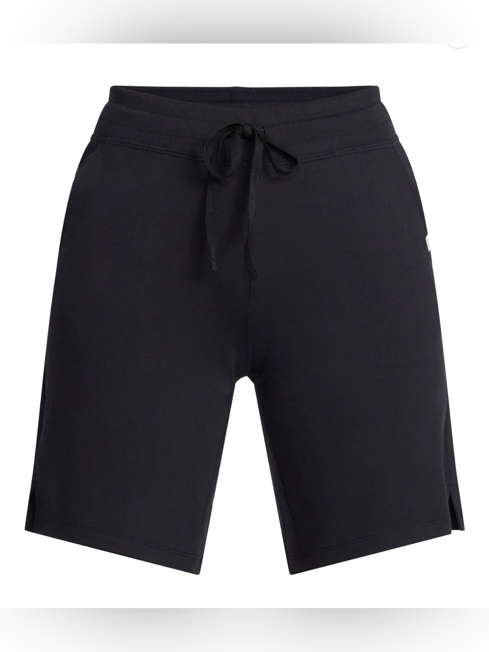 Athletic Works Women’s Plus XXL (20) Black French Terry Bermuda Shorts